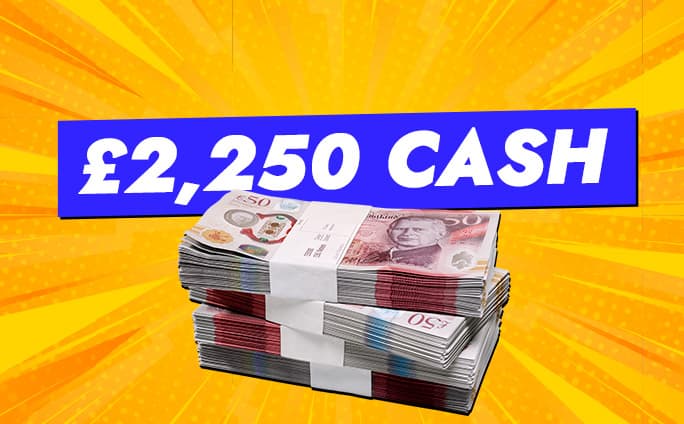 Just 5p for £2.25K!