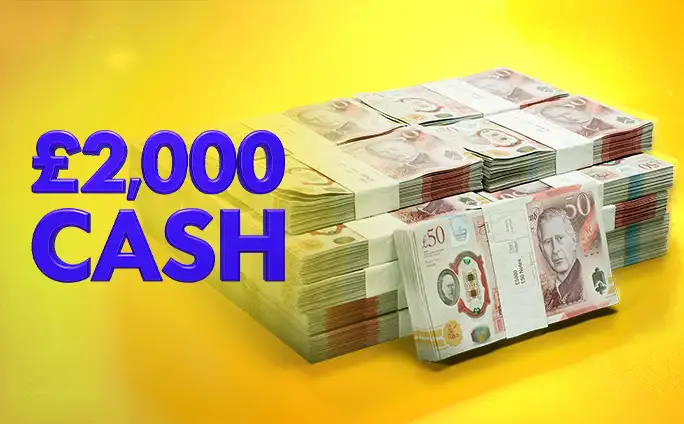 Snap up £2,000 tax-free cash for only 15p!