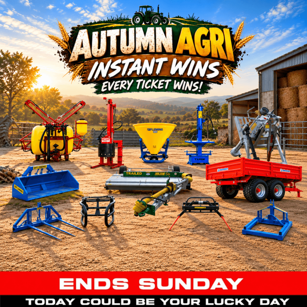 Autumn Agri Instant Wins – Every Ticket Wins!