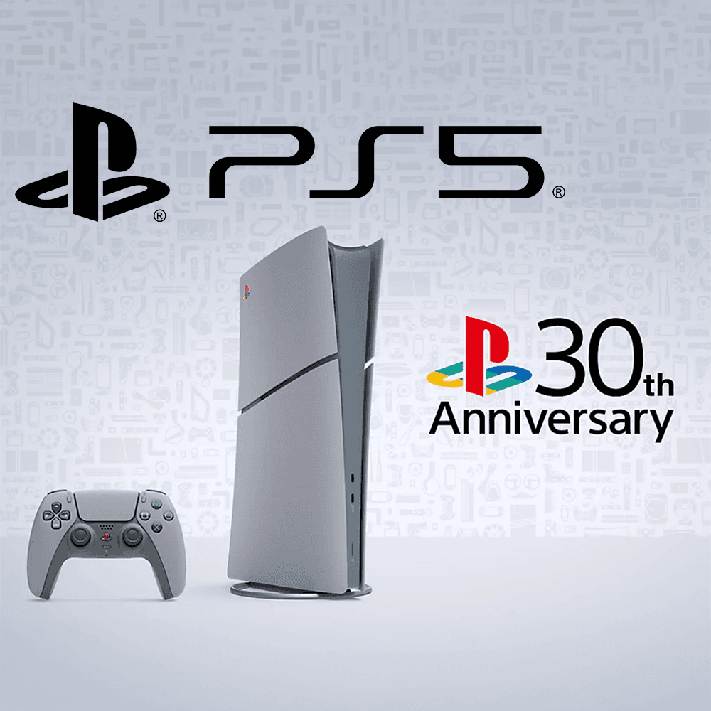 LIMITED EDITION SONY PS5 DIGITAL 30TH ANNIVERSARY