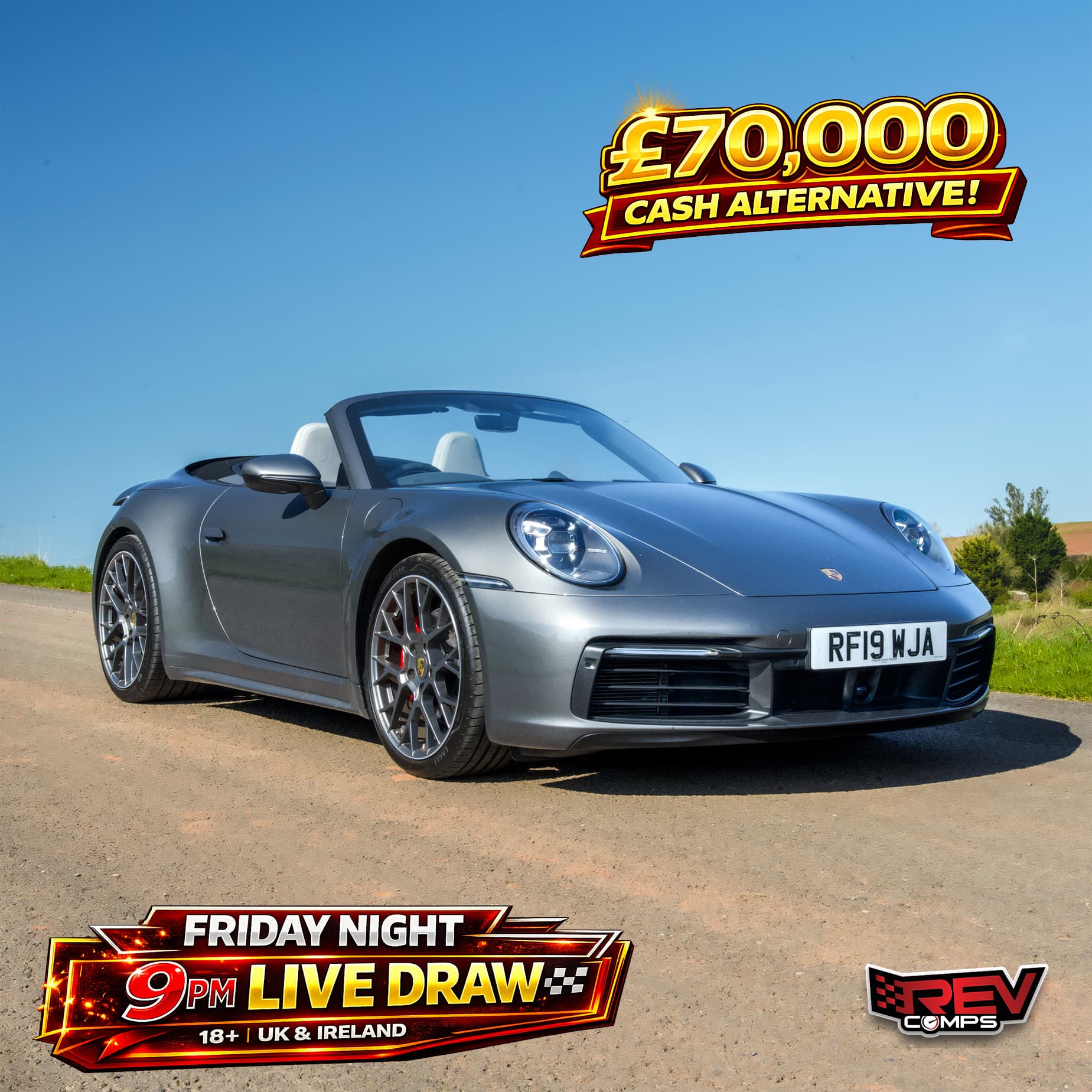2019 PORSCHE 911 992 CARRERA S + £5000 OR £70,000